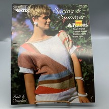 Vintage Patons Knit and Crocket Patterns from Susan Bates, Spring and Su... - £13.87 GBP