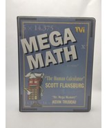 Mega Math The Human Calculator Scott Flansburg Kevin Trudeau Cassettes VHS - $807.16 MXN