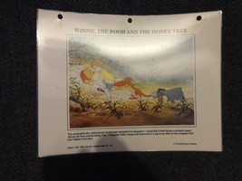 Winnie the Pooh litho display sheets Disney Store/Cast Member - £3.92 GBP