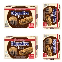 4 Pack Cereal Bars Milk Chocolate Chips Digestive Healthy Energy Gym Bar - £51.64 GBP