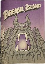 Fireball Island Board Game Instruction Manual Booklet Only Vintage 1986 - £39.49 GBP