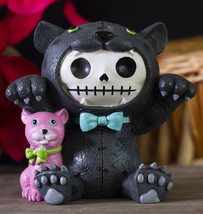 Larger Furry Bones Bagheera The Black Cougar With Pink Panther Doll Figurine - £16.23 GBP