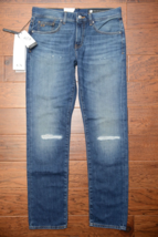 Armani Exchange $160 A|X J13 Men&#39;s Slim Fit Med Blue 100% Cotton Jeans 38S 38X30 - £49.26 GBP