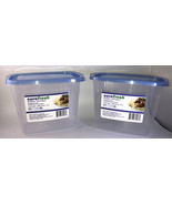 2-13.56 Cup/108 oz ea Sure Fresh Dry/Cold/Freezer Food Storage Container... - £14.70 GBP