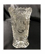 The Byrdes Collection Bavarian 24% Leaded Crystal 6&quot; Bird Vase #1321 Hof... - $355.60 MXN