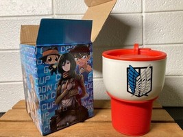 Attack On Titan /Tea Coffee Cup with Lid /Alan - £10.60 GBP