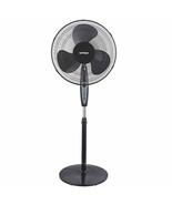 Optimus 16 in. Oscillating Stand Fan with Remote Control in Black - $104.26 CAD