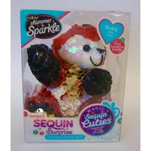 Plush RUBY the FOX Sequin Cuties Toy Magic Color Change CraZArt Suprise ... - $23.74