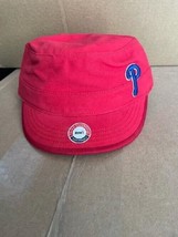 Philadelphia Phillies Adult Red Women&#39;s Janet Cl EAN Up Hat New &amp; Licensed - £13.10 GBP