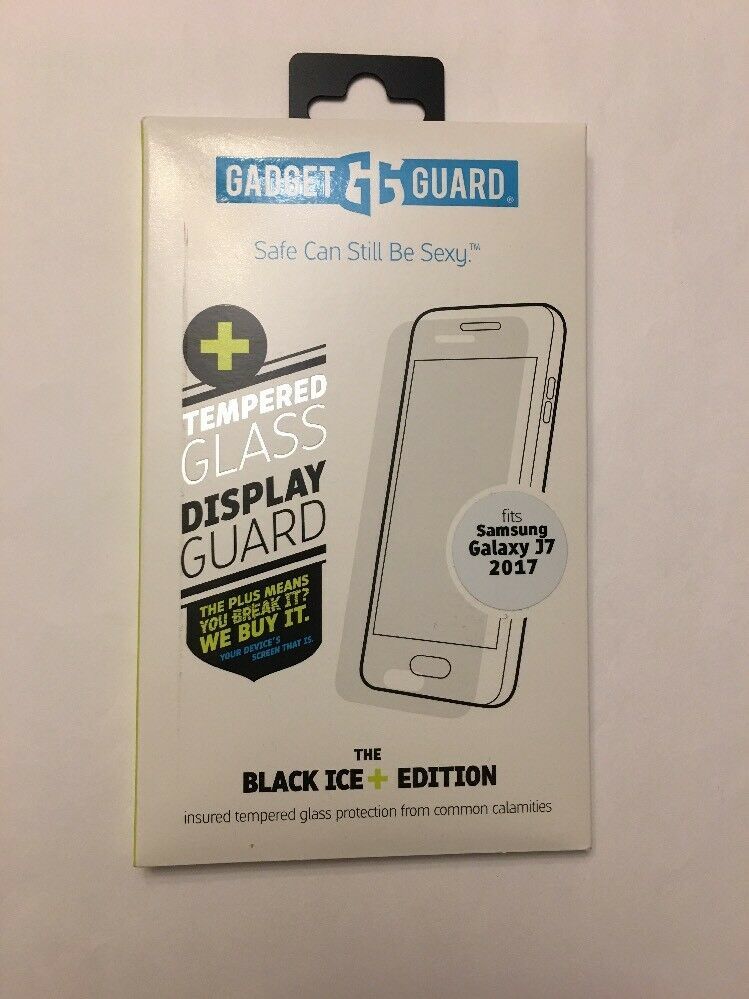 Gadget Guard Black Ice Plus Edition Glass Screen Protector For Samsung Galaxy J7 - $13.87