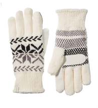 Women&#39;s Chenille Snowflakes Gloves - £25.81 GBP