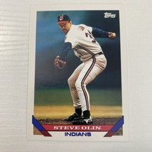 1993 Topps Base #167 Steve Olin Cleveland Indians - £1.57 GBP