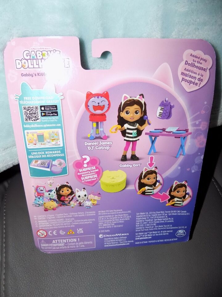 Gabby’s Dollhouse Kitty Karaoke Music Girl Dreamworks  New Item image 3
