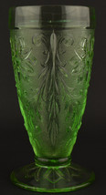 Tiara Crystal Sandwich Light Green Ice Tea Glass Tumbler 6.25&quot; Tableware Retired - £8.95 GBP