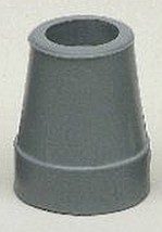 Rubber walking cane tips,  GREY, GRAY, 3/4&quot;, Nev-a-Slip brand, plug size... - £5.57 GBP