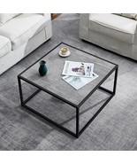 Saygoer Coffee Table Simple Farmhouse Low Center Table For Living Room Home - £67.66 GBP