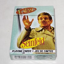 Seinfeld TV Show FESTIVUS Playing Cards Frank Costanza Jerry Stiller Sealed - £7.82 GBP