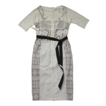 NWT Anthropologie Beguile by Byron Lars Carissima Sheath in Ivory Dress 0 $258 - £155.69 GBP