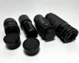 Lot of Various Camera Lenses UNTESTED - $98.99