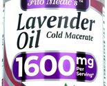 Lavender Oil/120 Softgels/1,600Mg/Fitomedics/Free Shipping - $39.95