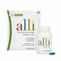 alli Orlistat 60 mg. Weight Loss Aid, 170 Capsules - £94.37 GBP