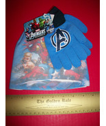 Marvel Heroes Avengers Boy Clothes Captain America Winter Hat Glove Set ... - $12.34