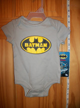 Batman Baby Clothes NB Bat Man Logo Creeper Outfit Hero Newborn Bodysuit Costume - £11.36 GBP