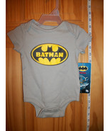 Batman Baby Clothes NB Bat Man Logo Creeper Outfit Hero Newborn Bodysuit... - $14.24