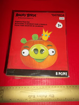 Angry Birds Craft Kit Art Halloween Holiday Pumpkin Push-Ins Activity Set Green - $9.49