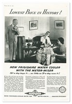 Print Ad GM Frigidaire Water Cooler Meter-Miser Vintage 1937 Advertisement - $229.27 MXN