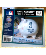 MLB SEATTLE MARINERS &quot;Born To Be&quot;  A SEATTLE MARINERS FAN! Piggy Bank - $29.95