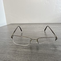 Versace Eyeglasses Brown Half Rim FRAMES ONLY 50[]18 135 MOD. 1066 1363  - $17.97