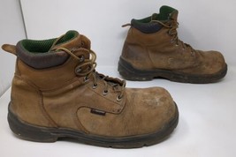 Red Wing King Toe Work Boots Men Size 11 D Safety Toe Waterproof 6&quot; Brow... - $49.49