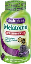 Vitafusion Extra Strength Melatonin Gummy (1-Bottle, 120ct) - EXP 01/2025 - $12.86