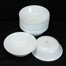 Corelle Winter Frost White Soup Bowls 6.25&quot; Lot of 13 - £28.66 GBP