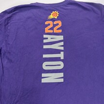 Fanatics NBA Deandre Ayton #22 Phoenix Suns Men's Purple Graphic T-Shirt Size L image 11