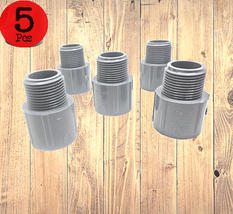  lot of  (  5 )    MALE ADAPTER CPVC-SCH 80 SIZE 1- INCH   plumbing fitt... - £2.35 GBP