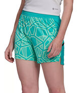 adidas Women&#39;s Condivo 22 Soccer Goalkeeper Shorts Mint Green Size Large... - €21,45 EUR