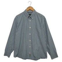 Orvis Shirt Mens Large Blue White Gingham Button Down Active Fit Classic... - €20,49 EUR