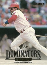 1994 Donruss Dominators John Kruk 10 Phillies - £0.74 GBP