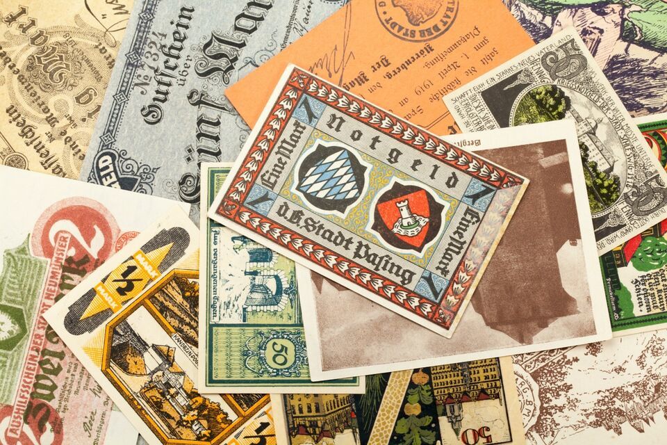 Primary image for 1920's Germany Notgeld Money 25pc - Glatz, Lorch, Osnabruck, Sternberg