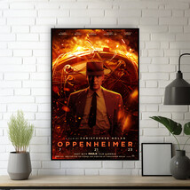 Oppenheimer Movie Poster - Canvas Art Print  Room Decoration - $142.35 MXN+