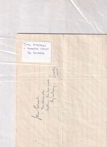 John Edwards Manx Cat Aylsbury Animal Cat Poet Hand Signed Poems Ephemera - £7.83 GBP