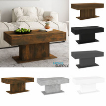 Modern Wooden Rectangular Living Room Lounge Coffee Table Cocktail Tables Wood - £53.44 GBP+