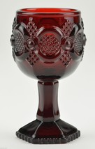 Avon Crystal 1876 Cape Cod Ruby Red Wine Glass Tableware Dinnerware Retired - $5.94