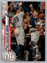 2020 Topps #591 NY State of Mind 582 Aaron Judge Card - £0.78 GBP