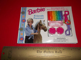 Barbie Doll Craft Kit Art Mini Key Chain Bead Activity Set New Keychain Clip Toy - £5.32 GBP