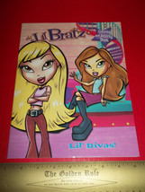 Bratz Doll Craft Book Art Lil Divas Cartoon Character Coloring Activity Fun 2004 - £2.98 GBP