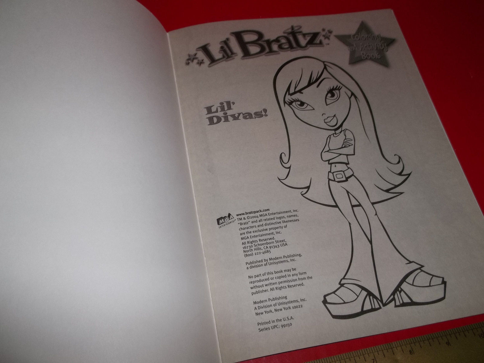 Bratz Doll Craft Book Art Lil Divas Cartoon and 50 similar items