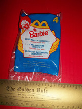 Barbie Doll Figure Toy Bead Blast Christie McDonald Happy Meal Figurine & Base - $9.49